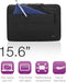 Ewent EW2523 - Laptop Sleeve 15,6 inch - Schok- en stootbestendig - Zwart