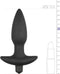 Vibrerende buttplug - zwart