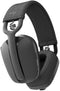 Logitech Zone Vibe 100 - Draadloze over-ear headset - Ruisonderdrukking - Grafiet