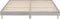 vidaXL - Bedframe - bewerkt - hout - grijs - sonoma - eikenkleurig - 120x200 - cm