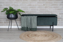 House Nordic Luna - Bankje - Opbergruimte - Groen