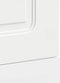 vidaXL - Vaatwaspaneel - Kalmar - 45x1,5x67 - cm - bewerkt - hout - hoogglans - wit