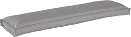 vidaXL - Palletkussen - voor - Bank - Grijs - 150x40x8 - cm - Oxford - Stof