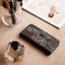 iMoshion Hoesje Geschikt voor Samsung Galaxy S21 Plus Hoesje Met Pasjeshouder - iMoshion Design Softcase Bookcase - Meerkleurig / Woman Flower Black