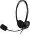 Ewent EW3563 - Hoofdtelefoon met Microfoon - Draad - Zwart