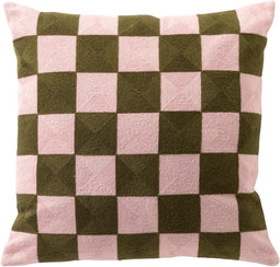 Dutch Decor CRISTAL - Sierkussen 45x45 cm - Chintz Rose - roze - Inclusief binnenkussen