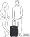 Kipling TEAGAN C - Reiskoffer - Handbagage 55 x 40 x 20 cm - Black Noir