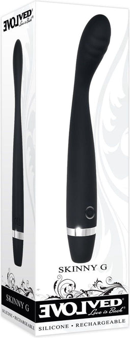 Evolved - Skinny G-spot Vibrator - Zwart
