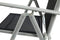 909 Outdoor - Tuinstoelen - Set van 2 - Verstelbare Rugleuning - Inklapbaar - Zitstoelen - Aluminium