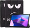 iMoshion Tablet Hoes Geschikt voor Lenovo Tab M10 (3rd gen) - iMoshion Design Trifold Bookcase - Zwart /Don't touch