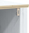 vidaXL - Wastafelkast - BERG - 60x34x59 - cm - massief - grenenhout - wit