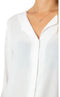 VILA VILUCY LS SHIRT - Doorknoop blouse - V-hals - M