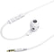 Hama Joy - In-ear headset met microfoon en afstandsbediening - Wit