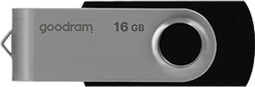 Goodram UTS2 - USB flash drive 16 GB - Draaisysteem - Zwart