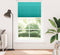 vidaXL - Plissé - rolgordijn - 120x200cm - stofbreedte - 119,4cm - petrol - groen