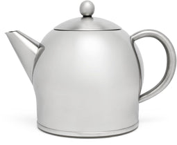 Bredemeijer Minuet Santhee - Dubbelwandige theepot - 1,4 liter - RVS Mat