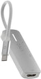 Linq 4K HDMI Adapter - 3in1 Multiport Hub - 140W USB-C PD en 5Gbps USB-A - Space Grey