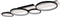 TRIO Medera - Plafondlamp 1 lichts Dimbaar 44W 3000K Zwart