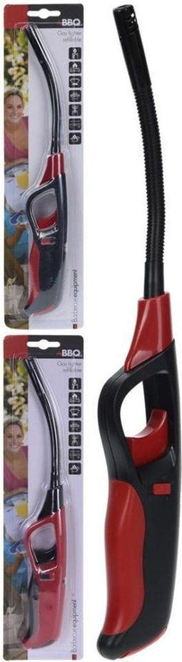 Flexibele Navulbare BBQ Aansteker met Kinderslot 28,5 cm Assorti