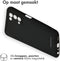 iMoshion Hoesje Geschikt voor Oppo A74 (5G) / A54 (5G) Hoesje Siliconen - iMoshion Color Backcover - Zwart