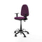 Piqueras y Crespo B1D01RF - Bureaustoel - Hoogteverstelbaar met armleuning - Paars
