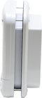 Cat Mate Vergrendelbaar Microchip Kattenluik - met 4-vergrendelingsstanden - 24,6 cm x 19,7 cm - Enkel of meervoudig glas, houten en UPVC/metalen deuren, wanden - Wit 360W