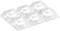 Inofix Siliconendruppels / Stootdoppen 20.5x20.5x7.6mm - 6 stuks