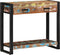 vidaXL - Console - Tafel - - - Meerkleurig - Massief - Gerecycled - Hout - en - Metaal