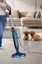 Ariete 4178/00 - Duo Scrub Steam - elektrische dweil 100°C stoom - roterende koppen - blauw