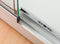 Luxe vitrinekast Galaxie-1000 zilver met LED strips
