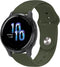 imoshion Siliconen Sport bandje - Universeel 22 mm aansluiting - Olijfgroen
