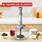 Tefal Quickchef+ HB67MB - Staafmixer - 5-in-1 XL 1000W - Zwart/RVS