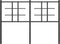 vidaXL - Hoofdbord - 120 - cm - metaal - zwart