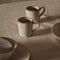 Dutch Rose Organic Mok - Mokken set van 4- Theemok - Koffiemok - Stoneware handgemaakt - Creme 25 cl