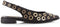 POSH by Poelman JULIE - Slingbacks - Gouden ringen - Zwart - Maat 40