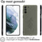 iMoshion Hoesje Geschikt voor Samsung Galaxy S21 Plus Hoesje Siliconen - iMoshion Design hoesje - Meerkleurig / Floral Green