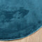 vidaXL - Vloerkleed - OVIEDO - laagpolig - Ø - 280 - cm - turquoise