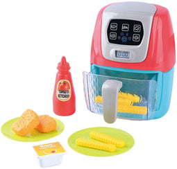 Play - Airfryer speelgoedset - interactieve keuken speelset 13-delig - multikleuren