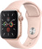 Apple Watch Series 5 refurbished door Renewd - A Grade (zo goed als nieuw) - 40mm - Goud/Roze