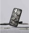 Ringke iPhone 12 Mini - Hoesje Fusion X Camo - Schokbestendig - Zwart