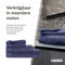 The One Towelling Classic - Handdoek - 100% Zacht katoen - 50 x 100 cm - Denim