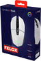 Trust GXT 109 Felox - Gaming Muis - 6400 DPI - Wit