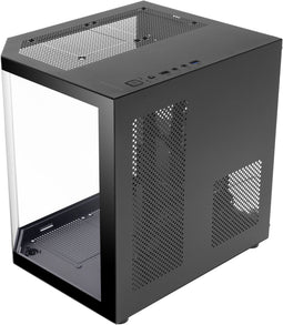 Mars Gaming MC-3TLITE - Mini Tower - Micro-ATX Mini-ITX - Zwart