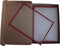 Infotas Flex-O-Frame met pen A4 rood - 10 stuks