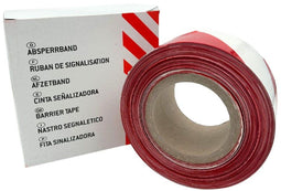 VCTparts® Afzetlint - 500m Afzetband - Sterk en Zichtbaar - Rood/Wit