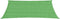 vidaXL - Zonnezeil - 160 - g/m² - 3,5x5 - m - HDPE - lichtgroen