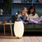 Kooduu Wijnkoeler Synergy 50S - LED Verlichting - Bluetooth Speaker - Batterij en oplaadkabel - Aluminium