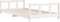 vidaXL - Kinderbedframe - 90x190 - cm - massief - grenenhout - wit