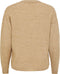 VILA VIMEMI - L/S KNIT TOP Dames Trui - V-hals - Oversized - Maat L