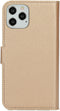 Mobiparts iPhone 12/12 Pro - Wallet Case - Saffiano motief - Koper
